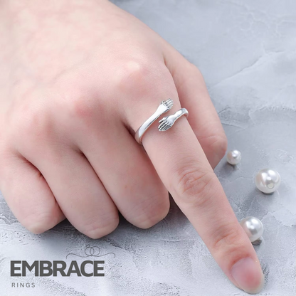 Embrace™ Sterling Silver Hug Ring