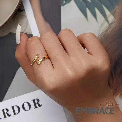 Embrace™ Sterling Silver Hug Ring