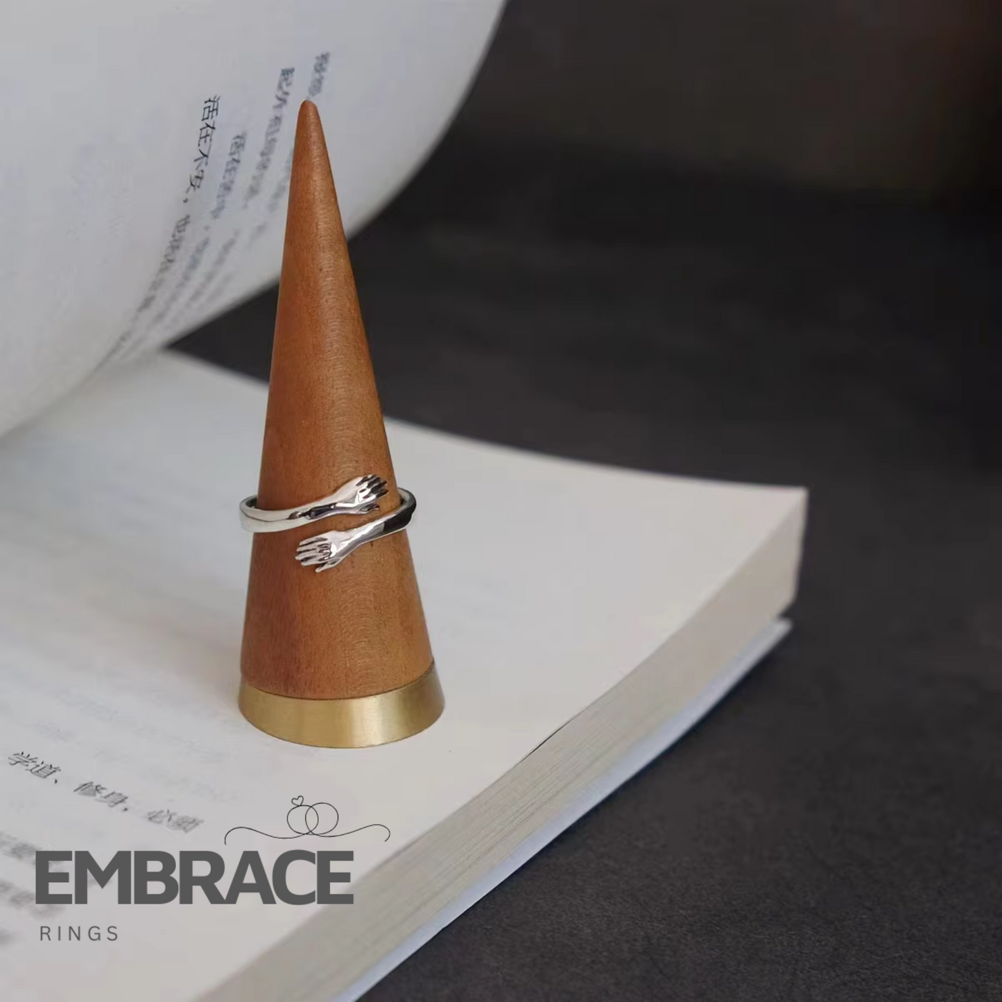 Embrace™ Sterling Silver Hug Ring